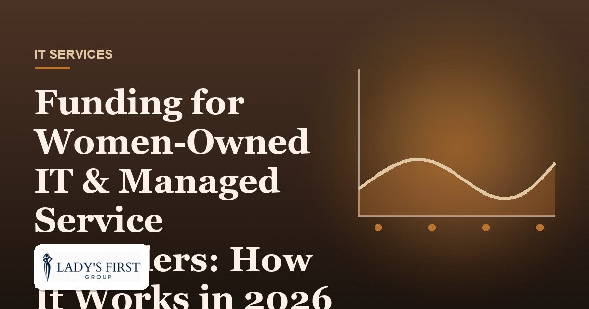 Funding for Women-Owned IT & Managed Service Providers: How It Works in 2026 — Lady's First Group business funding